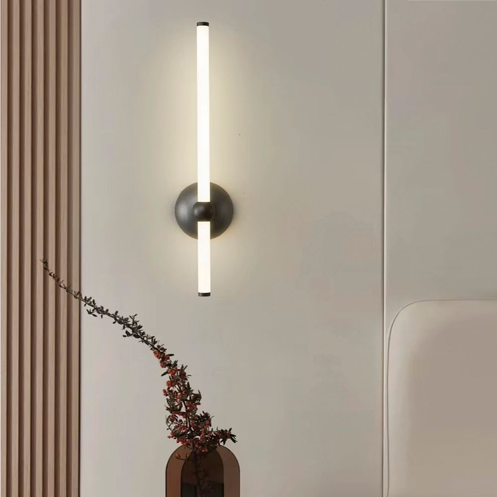 Настінний світильник Pipe 360 black L450 Led 8W 4000K Black + White 250318-200001550