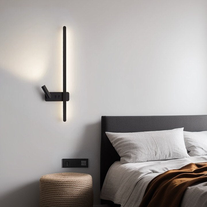 Настінний світильник Strong line spot H620 Led 15W 3000K 4000K 6000K Black 241210-200001317