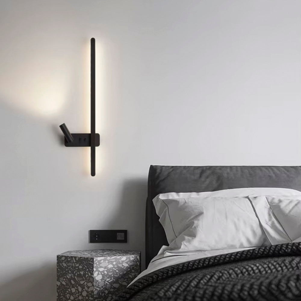 Настінні світильники Strong line spot H650 Led 21W + 4W 4000K Left / Right Black 250318-200001572