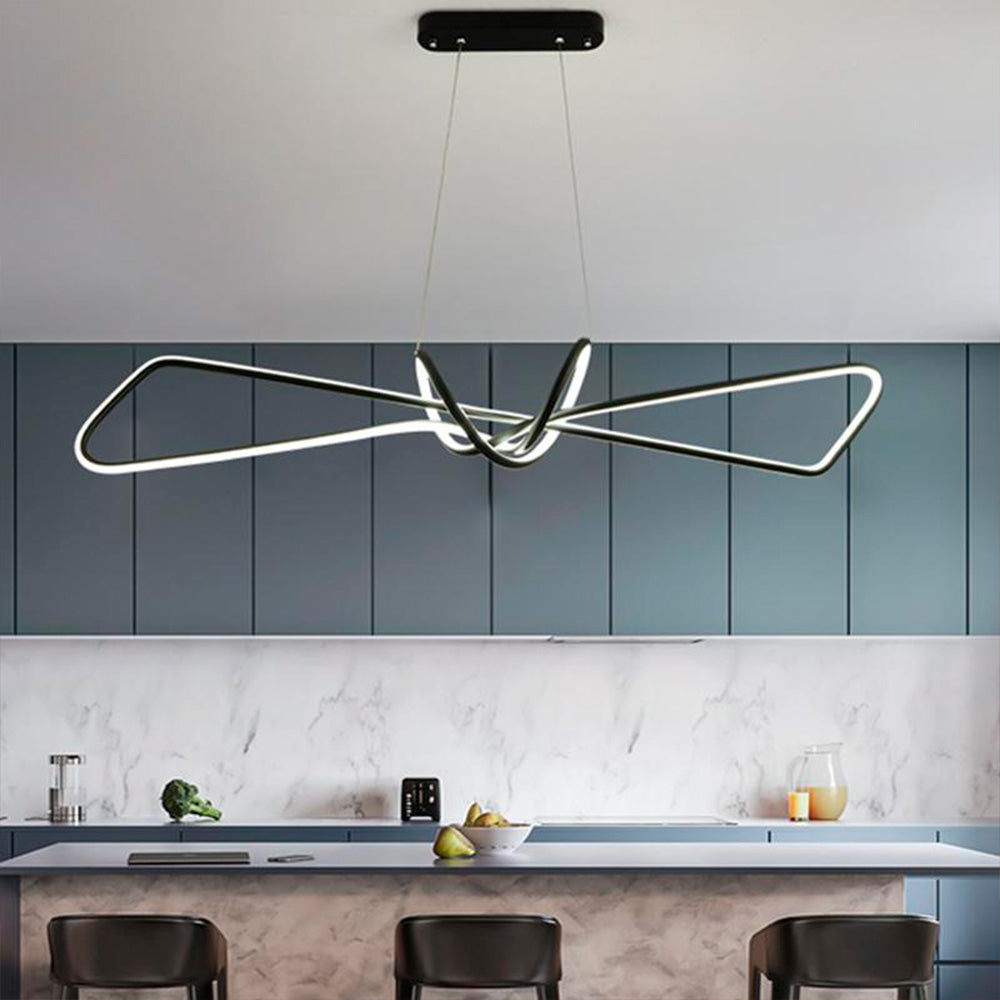 Підвісні світильники Knot H(max) 1600 3000K 4000K 6000K L850 Led 73W / L1000 Led 78W Black 250118-200001429