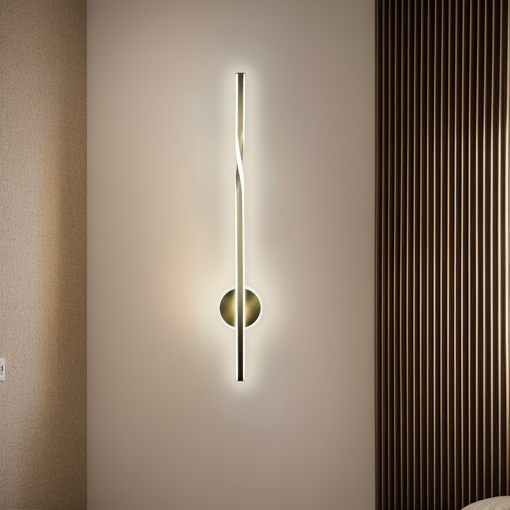 Настінні світильники Thin H600 Led 17W / H800 Led 28W / H1000 Led 28W 4000K Gold 250118-200001366