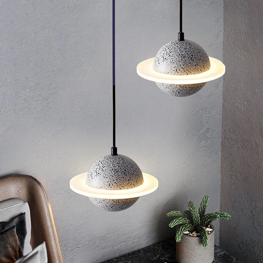 Підвісні світильники Saturn D200 Led 10W 3000K Grey / Black 230953-200000349