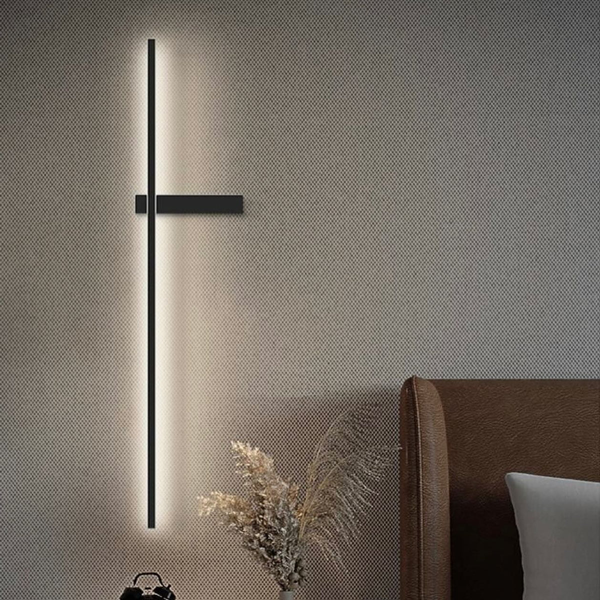 Настінні світильники Lines L200 H600 Led 12W / L900 Led 18W / L1200 Led 24W 3000K 4000K 6000K Black / Gold 250119-200001383