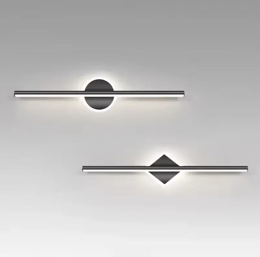 Настінний світильник Romb mirror L600 Led 16W 3000K 4000K 6000K Black 250335-200001571