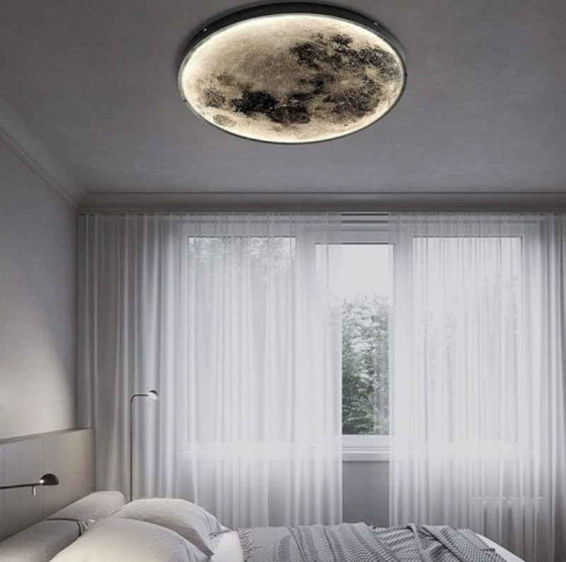Настінний світильник Moon 60 D600 Led 27W 4000K Black 250318-200001546