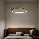 Підвісні світильники polyhedron ring H30 3000K 4000K 6000K D500 Led 12W / D600 Led 15W Gold 241218-200001342