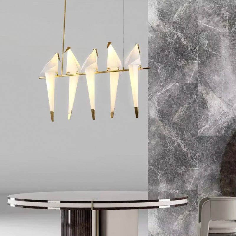 Підвісний світильник Birds perch L1110 Led 26W 4000K Gold + White 250218-200001529