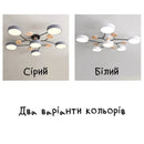 Стельові світильники Wooden Ceiling Grey / White D800 Led 72W 4100K 240310-200000799