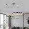 Підвісний світильник Rings D40 + D50 + D60 Led 156W 3000K 4000K 6000K Black 250688-200001656