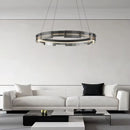 Підвісні світильники Restraint H(max) 1200 D600 Led 28W / D800 Led 37W 3000K 4000K 6000K Black 250318-200001553