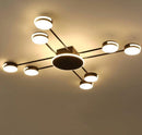 Стельовий світильник Супутник L960 Led 70W 3000K 4000K 6000K Black 240719-200001041