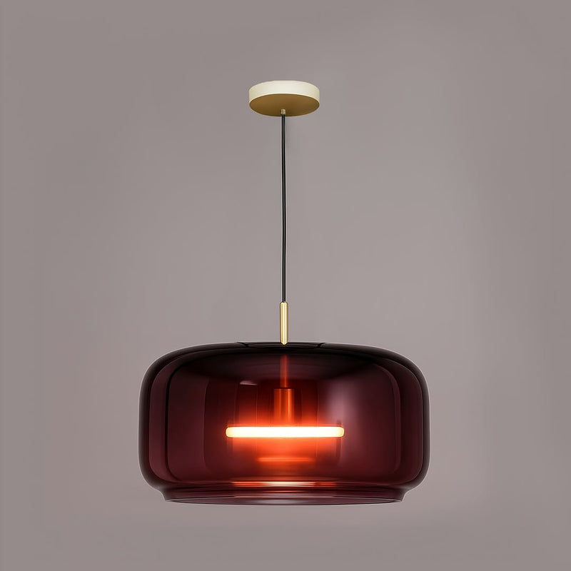 Підвісний світильник Jube D-33см Led 10W Bronze + Brown 250614-200001686