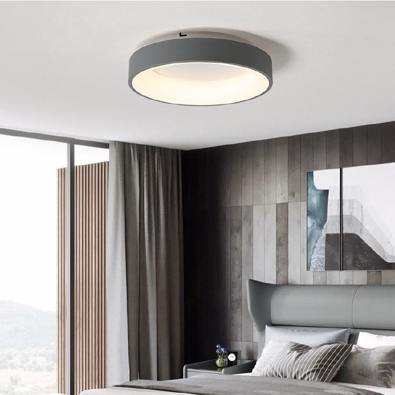 Стельові світильники Ceiling S / M / L Grey 3000K 4000K 6000K D300 Led 35W / D450 Led 48W / D600 Led 65W