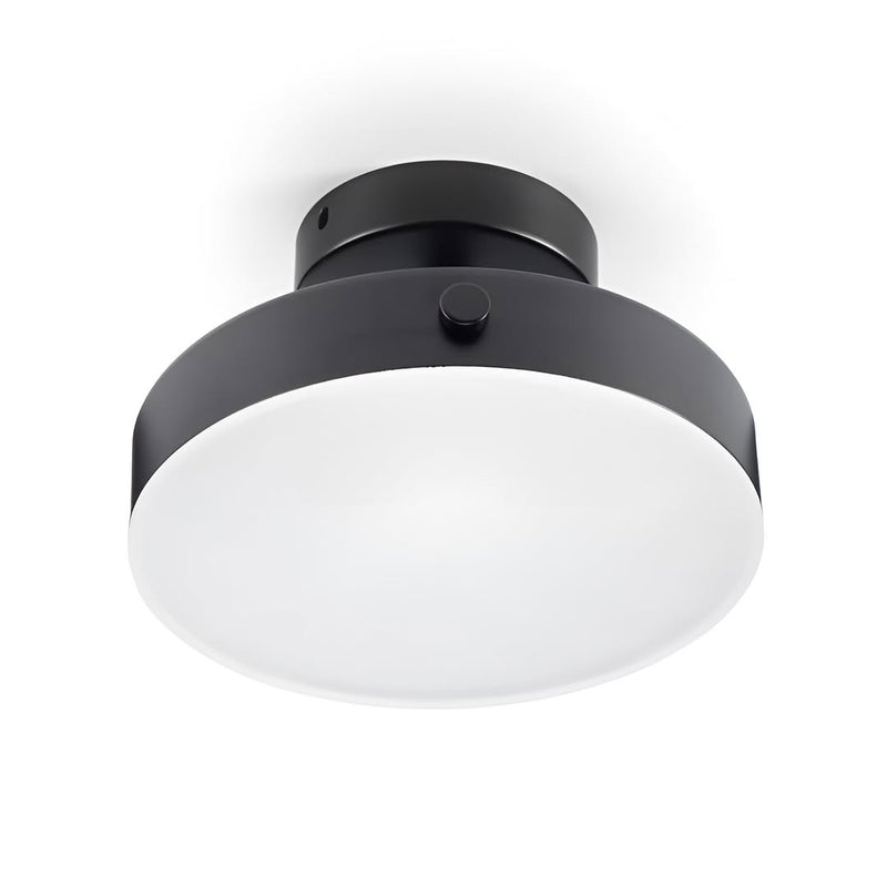 Стельовий поворотний світильник Rondo LED Ceiling D-20см Led 18W 3000K 4000K 6000K Black 250677-200001681
