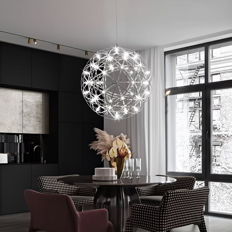 Підвісні світильники Sphere Led 19W 4000K D-40см / D-60см Silver 250618-200001680