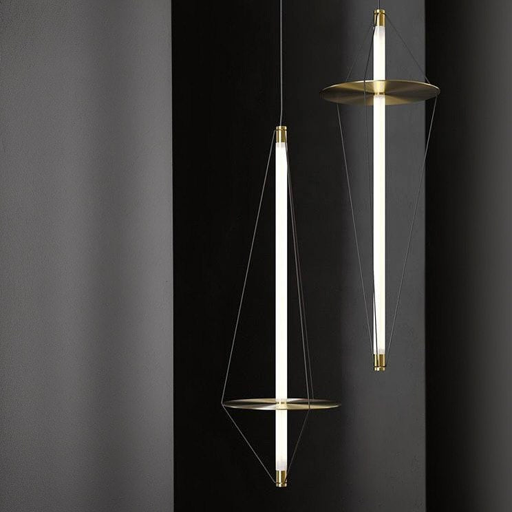 Підвісні світильники Geometry D300 L700 Led 17W / L900 Led 22W Gold 250222-200001459