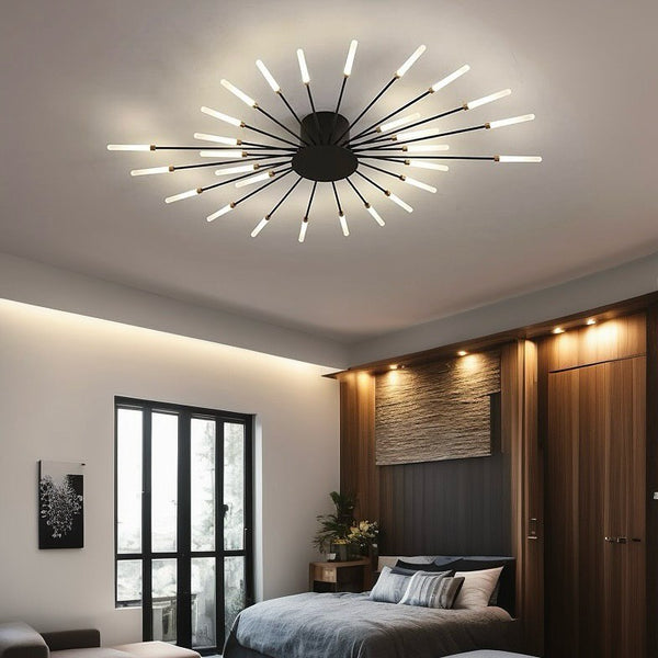Стельовий світильник Fan lamp D100 Led 20W 4000K Black 250118-200001360