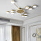 Стельові люстри Супутник Brass 3000K-4500K-6000K Led 38W D650 / Led 70W D970 / Led 78W D1030 230618-200000183