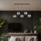 Підвісний світильник Balls line L700 5xE27 Black + Grey 241231-200001327