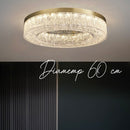 Стельові світильники Crystals circle H50 D500 Led 72W / D600 Led 96W D800 Led 120W Gold 250219-200001457