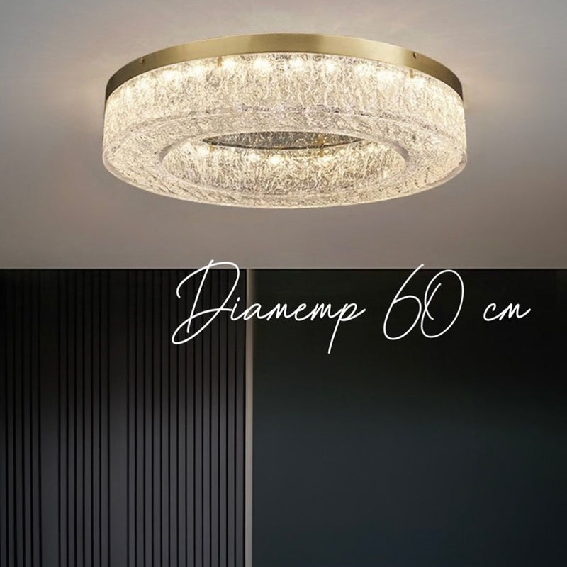 Стельові світильники Crystals circle H50 D500 Led 72W / D600 Led 96W D800 Led 120W Gold 250219-200001457