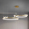 Підвісний світильник Butterfly D-60+40cm Gold Led 54W 3000K 4000K 6000K 250618-200001646