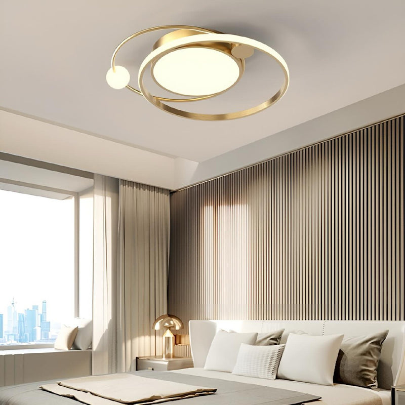 Стельові світильники Ceiling 3000K 4500K 6000K D500 Led 31W / D610 Led 42W / Black / White / Gold 231010-200000470