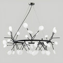 Підвісний світильник Tree D-105см 54xG4 Black + White 250618-200001688