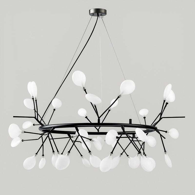 Підвісний світильник Tree D-105см 54xG4 Black + White 250618-200001688