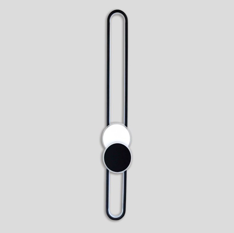 Настінний світильник Clip L-80cm Led 40W 4000K Black 250635-200001640