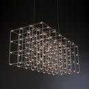 Підвісні світильники Rain lamp H(max) 2300 Led 43W L720 / L1000 / L1200 Chrome 250218-200001531
