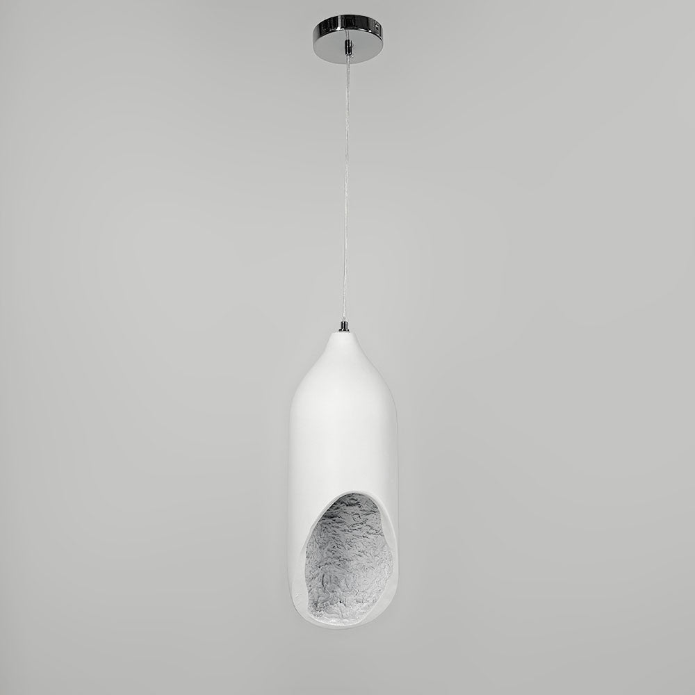 Підвісний світильник Beton H500 1xE27 Chrome + White 250118-200001390