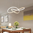 Підвісні світильники Wavy Knot White / Black 4000К D600 Led 40W / D800 Led 47W 231118-200000552