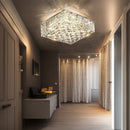 Стельові світильники Gold crystal square H150 Gold / Chrome L400 Led 38W / L520 Led 52W 240622-200000978