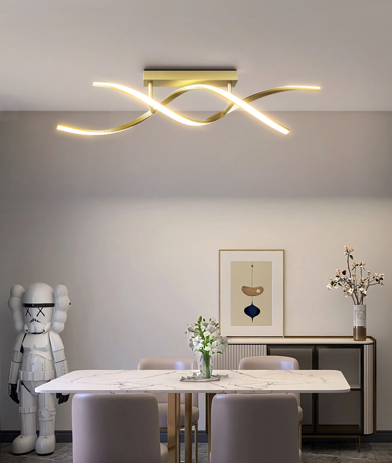 Стельові світильники Gemo Wave L930 Led 36W 4000K Black / White / Gold 241036-200001134
