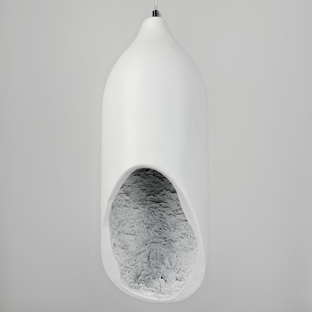 Підвісний світильник Beton H500 1xE27 Chrome + White 250118-200001390