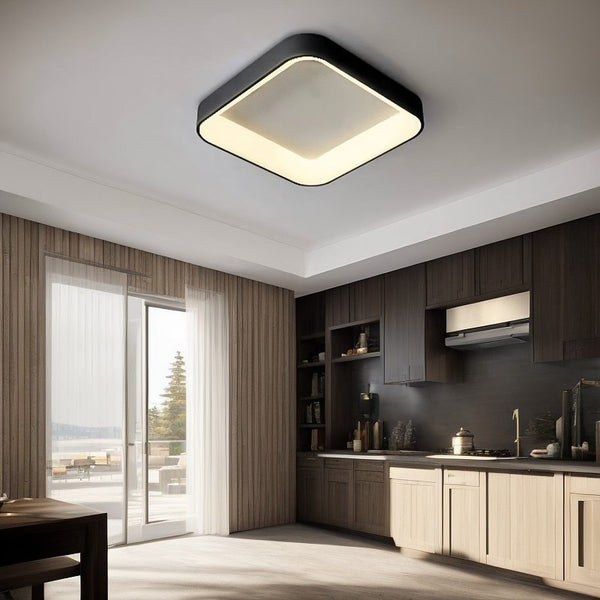 Стельові світильники Ceiling squares Black / White H60 L400 Led 48W / L500 Led 76W 3000K 4000K 6000K 240619-200000960