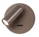 Настінні світильники з вимикачем Spot wall D90 Led 3W 4000K Grey / Coffee / Gold 241036-200001175
