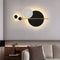 Настінний світильник Figure Circle Color Lamp 4000К L600 Led 10W Black + White + Gold 231218-200000628