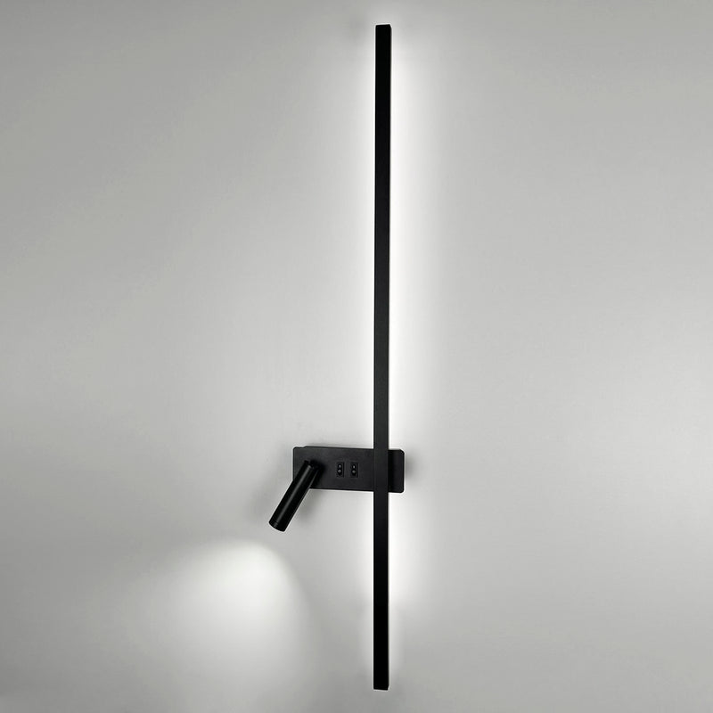 Настінні світильники Strong line spot H1200 Led 22W + 4W 4000K Left / Right Black 250318-200001574
