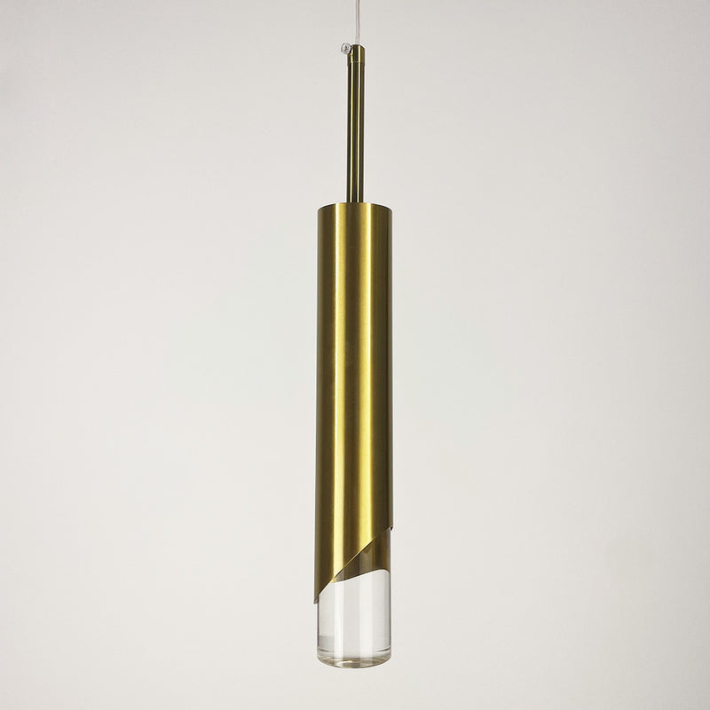 Підвісні світильники Tube clear H280 Led 5W 4000K Black / Gold 241018-200001213