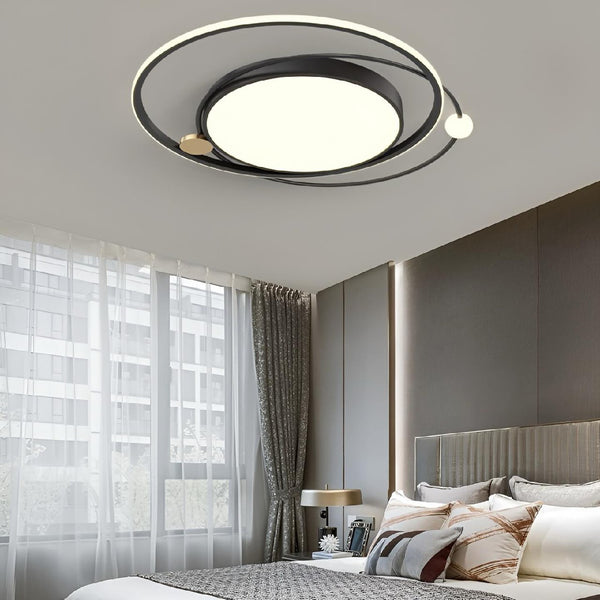 Стельові світильники Ceiling 3000K 4500K 6000K D500 Led 31W / D610 Led 42W / Black / White / Gold 231010-200000470