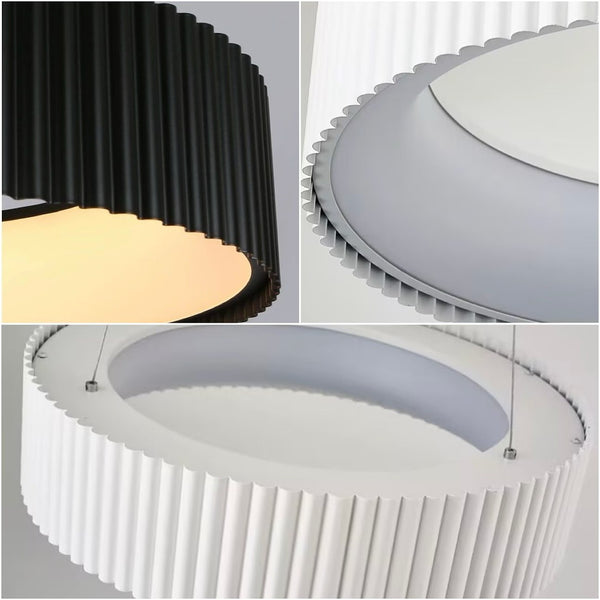 Підвісні світильники Pendant wave H110 Black / White 3000K 4000K 6000K D450 Led 94W / D600 Led 124W 241219-200001340