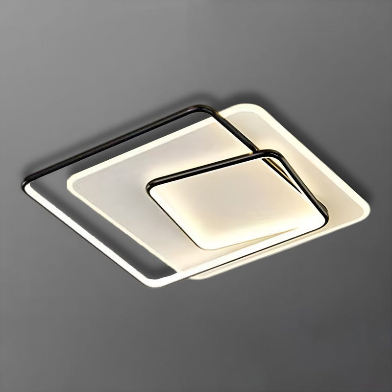 Стельовий світильник Geometry L-48.5 см Led 70W 3000K 4000K 6000K Black + White 250631-200001654