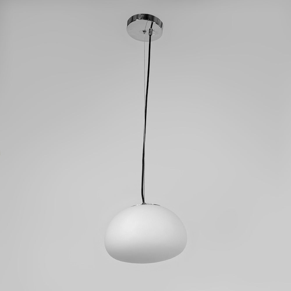 Підвісний світильник Cake D230 1xE27 Chrome + White 250118-200001434
