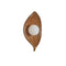 Настінний світильник Rabbi H-30см 1xG9 Brown + White 250618-200001672