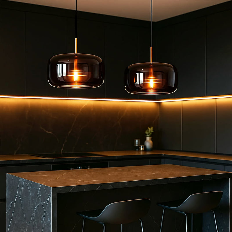 Підвісний світильник Jube D-33см Led 10W Bronze + Brown 250614-200001686