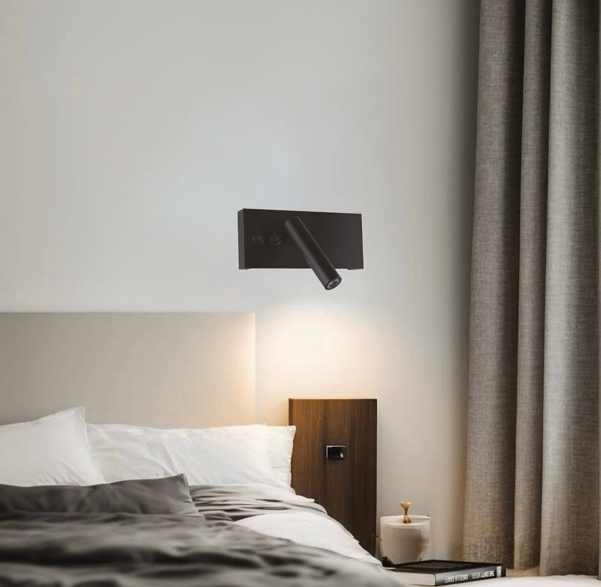 Настінні світильники Vadud H80 Led 10W 4200K Black / White 250160-200001349