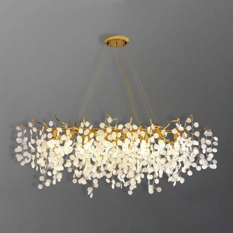 Пыдвысний свытильник Alph Seasons Lamp L-120см 12xG9 Bronze + White 250610-200001690
