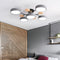 Стельові світильники Wooden ceiling 4+1 D760 Led 60W 4000K Gray / Green 231010-200000436